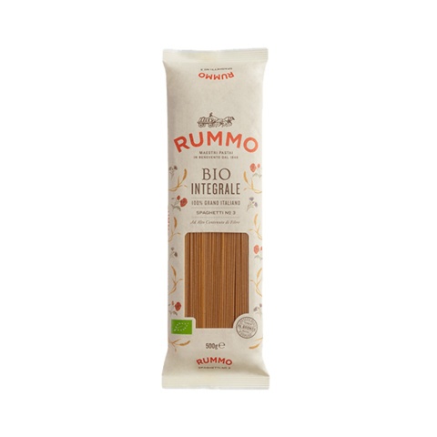Makaron BIO Spaghetti razowe RUMMO 500g Makaron BIO Spaghetti razowe RUMMO 500g