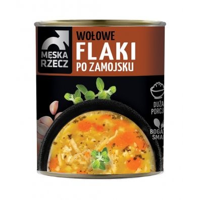 Wołowe flaki po zamojsku MĘSKA RZECZ 820g