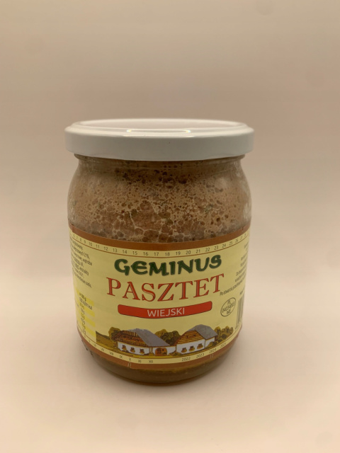 Pasztet wiejski 480g GEMINUS Pasztet wiejski 480g GEMINUS